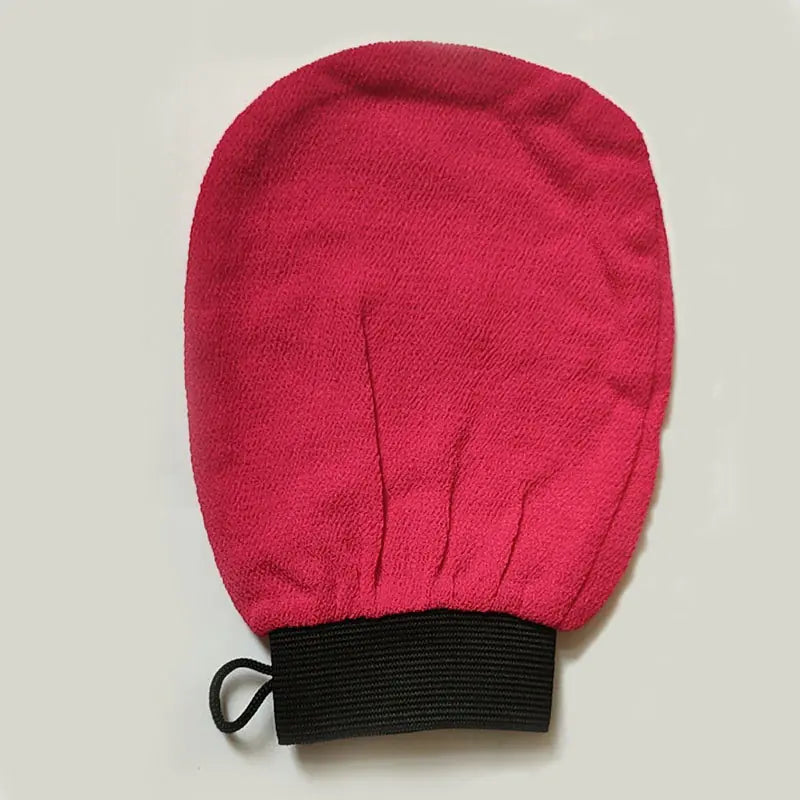 Multicolor Rayon Bath Gloves for Exfoliating Skin