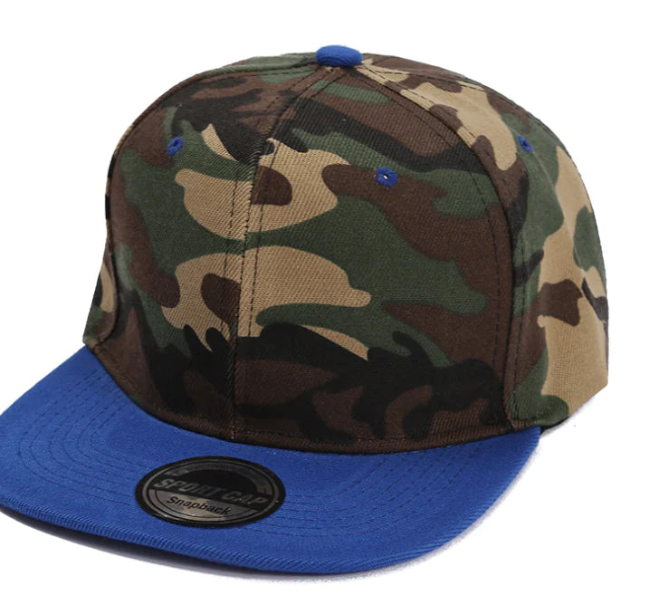 Camouflage Adult Duckbill Cap