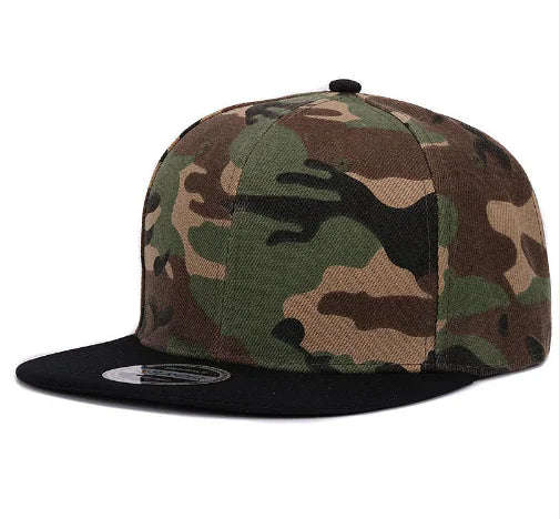 Camouflage Adult Duckbill Cap