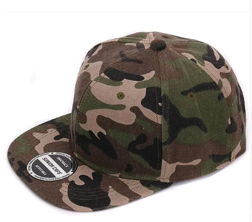 Camouflage Adult Duckbill Cap