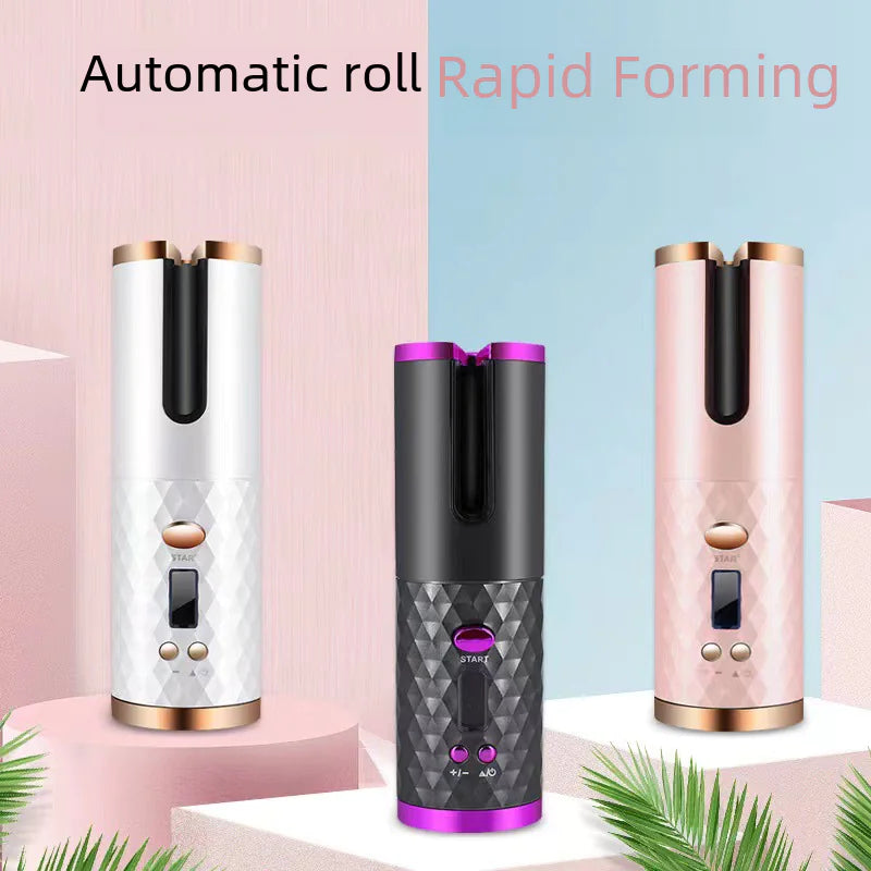 Portable USB Rechargeable Automatic Hair Curler (Mini)