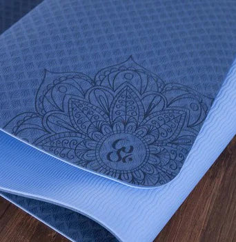 Double Layer Yoga Mat for Fitness and Exercise